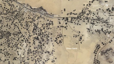 Green Oasis Wadi Al Dawasir, Saudi-Arabien